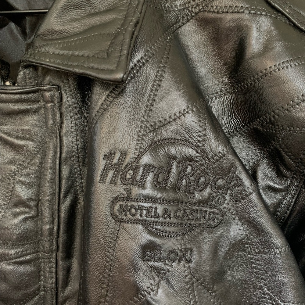 Hard Rock Cafe Leather Jacket